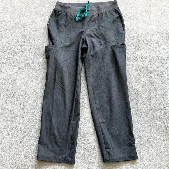 FIGS TECHNICAL COLLECTION PANTS SIZE MEDIUM NURSE DOCTOR HOSPITAL SCRUBS - Picture 1 of 9